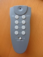 RC mains switch remote
